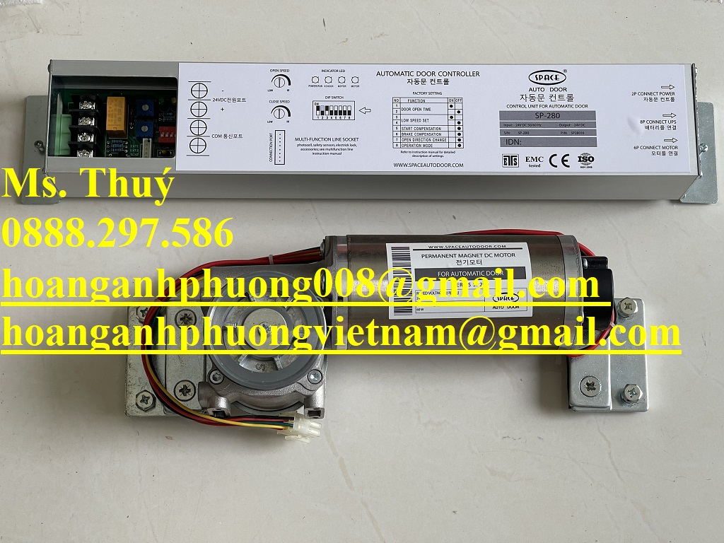 Bộ điều khiển cửa trượt SP280 - Space Autodoor - Nhập khẩu